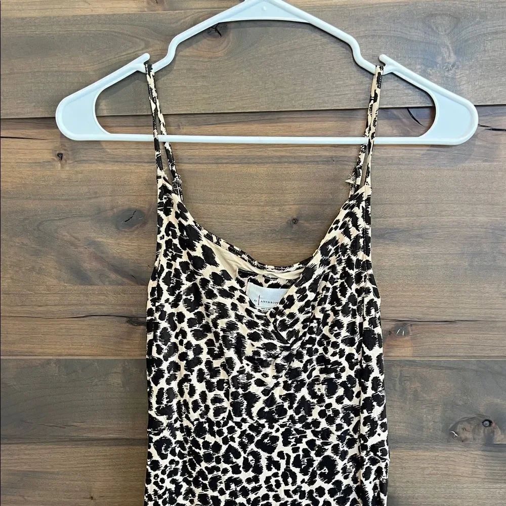 Cheetah Print Maxi Dress - Picture 2 of 4